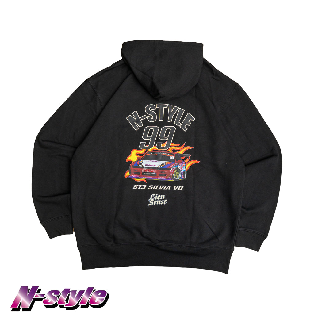 N-STYLE [99] V8 S13 シルビア プルオーバーパーカー