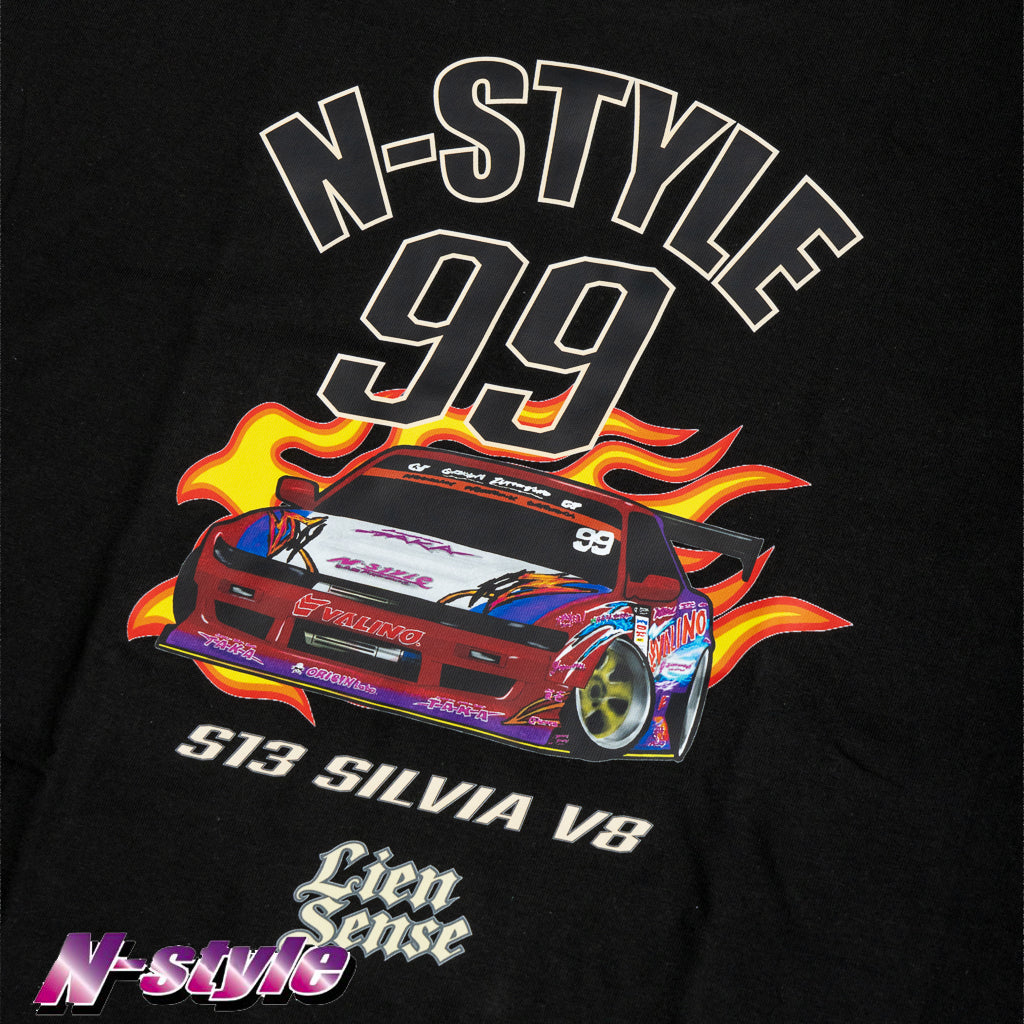 N-STYLE [99] V8 S13 シルビア Tシャツ