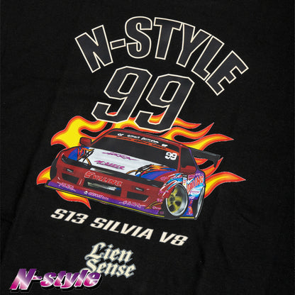N-STYLE [99] V8 S13 シルビア Tシャツ