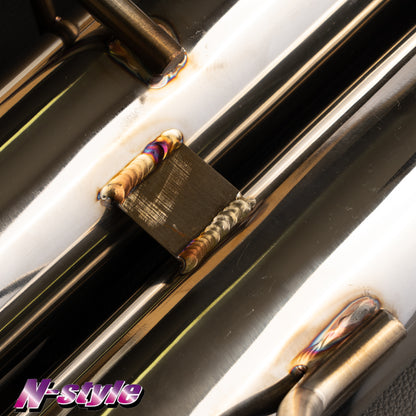 [AKUON] Shotgun Cat-Back Exhaust - S14/S15