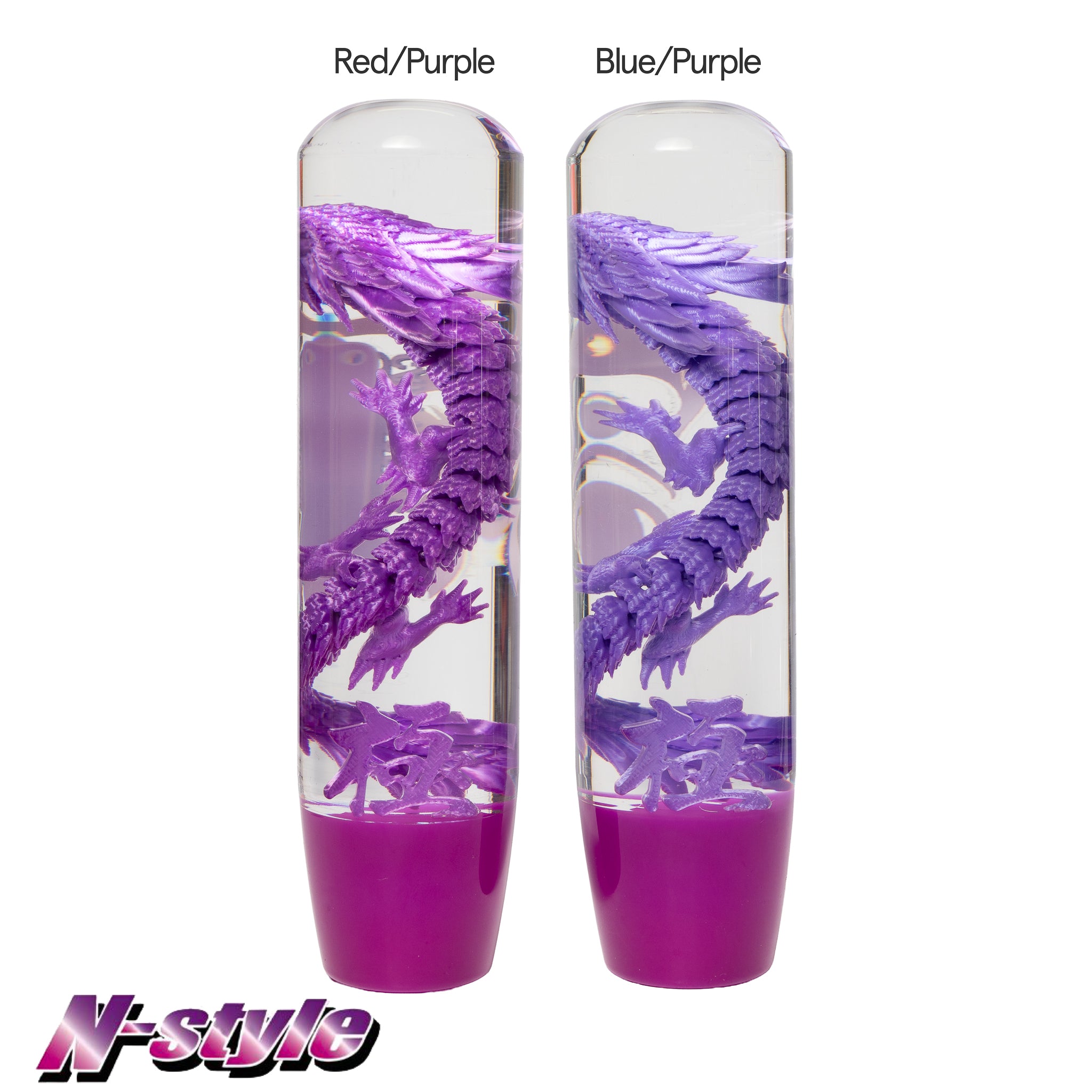 N-STYLE [GOKURYU] Dragon Shift Knob - Blue/Purple – E.K Motors