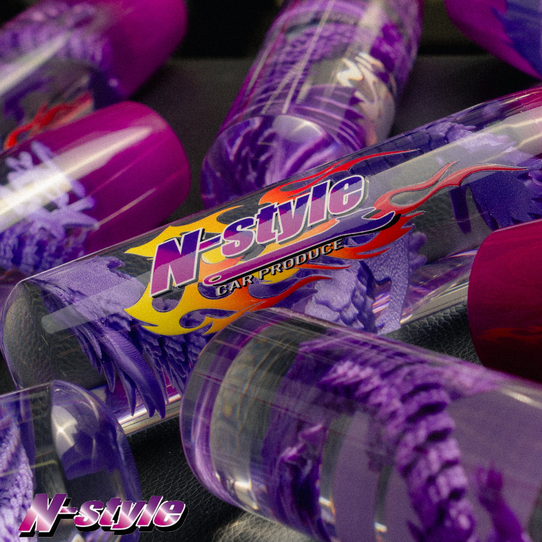 N-STYLE [GOKURYU] Dragon Shift Knob - Blue/Purple – E.K Motors