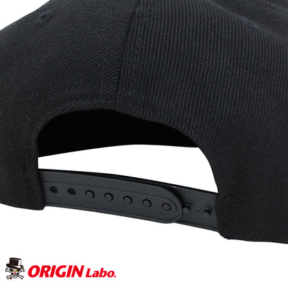 ORIGIN Labo. フラットブリム スナップバックキャップ