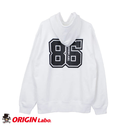 「86」プルオーバーフーディー
