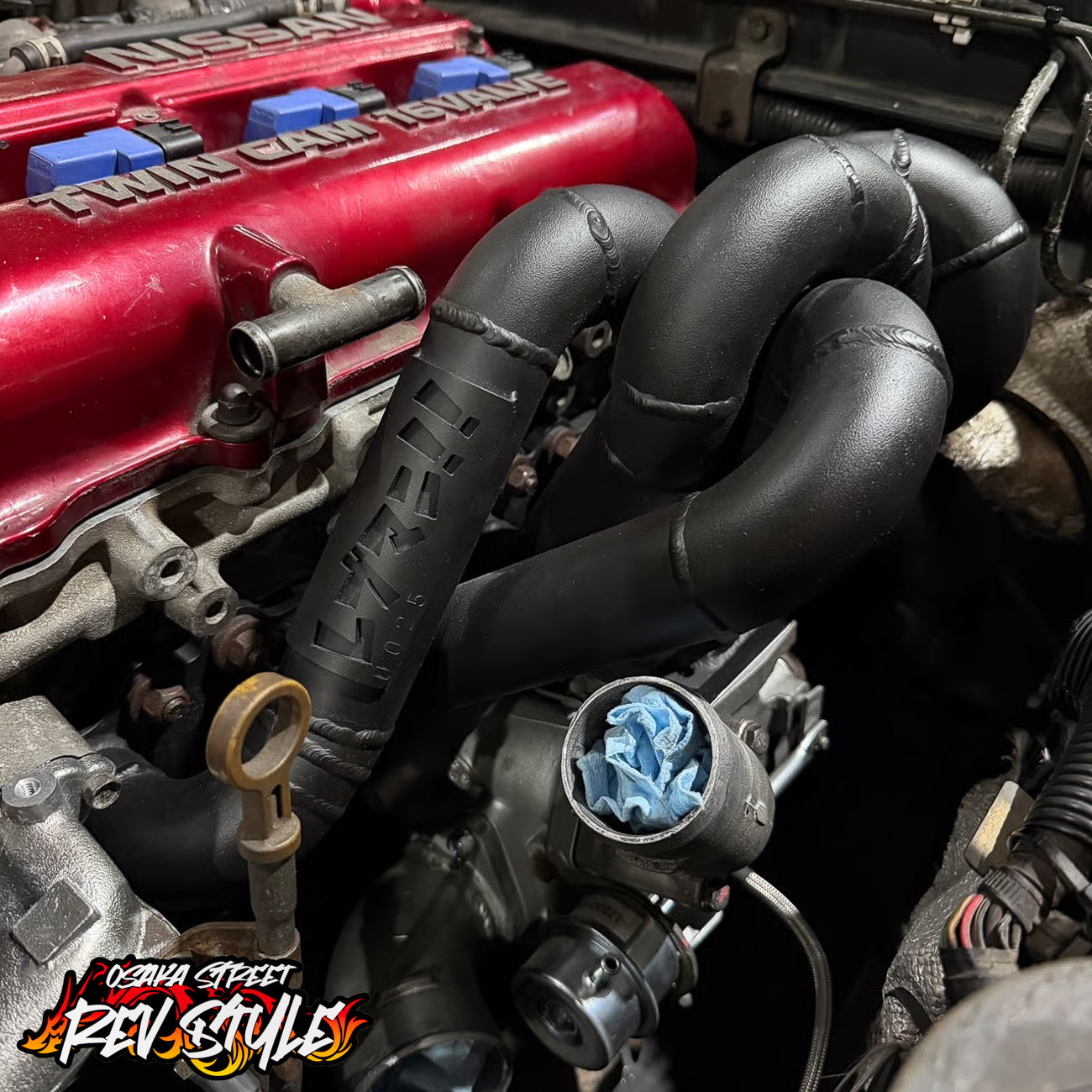 Rev-Mani ローマウントエキゾーストマニホールド - SR20DET (S14/S15)