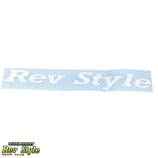 Revスタイルのフロントガラスステッカー