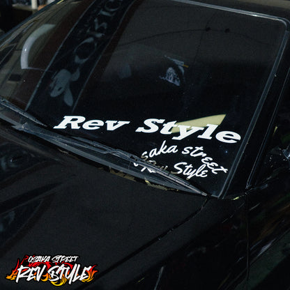 Revスタイル ウィンドシールドステッカー 【ダイカット】