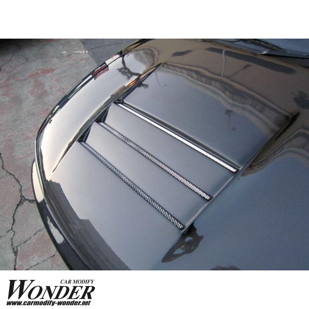 CAR MODIFY WONDER [GLARE] トリプルダクトボンネット - S14 前期