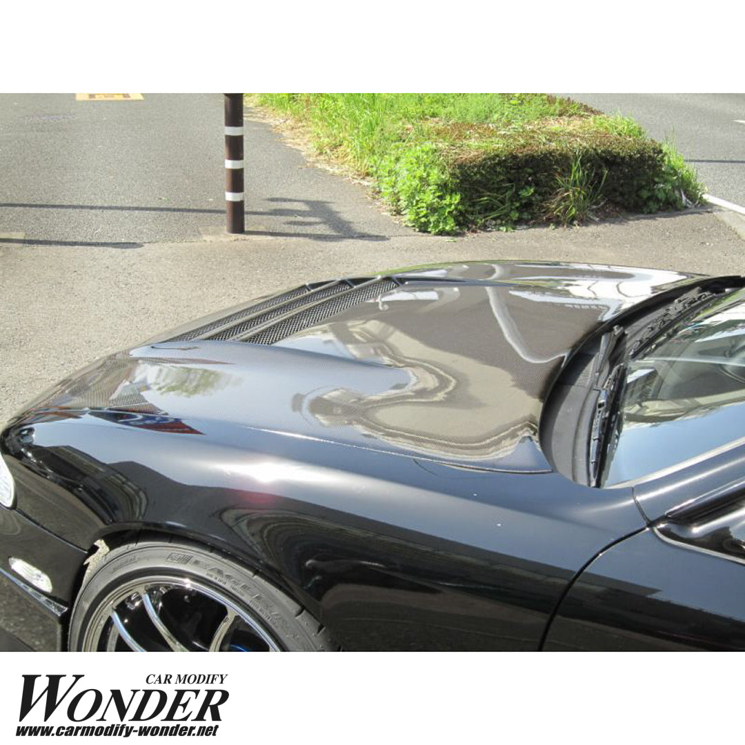 [GLARE] Triple-Duct Bonnet - S14 Zenki