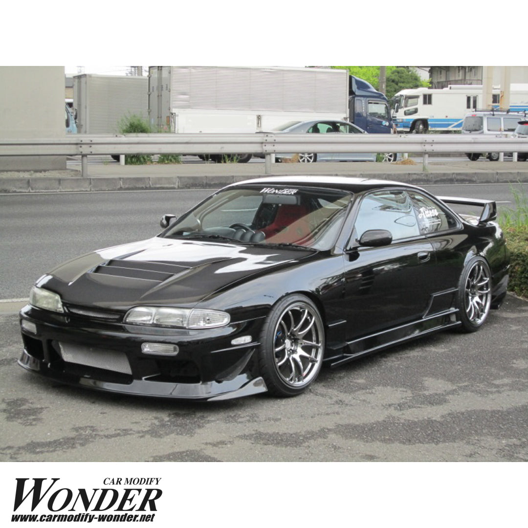 CAR MODIFY WONDER [GLARE] トリプルダクトボンネット - S14 前期