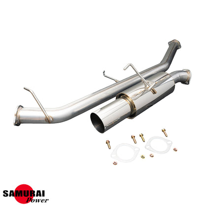 Extended Tip Cat-Back Racing Exhaust - Silvia S13/180SX