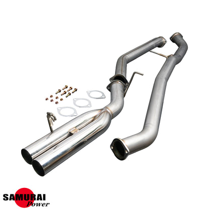 デュアルブラストパイプ キャットバックエキゾースト - JZX100 チェイサー/マークII/クレスタ
