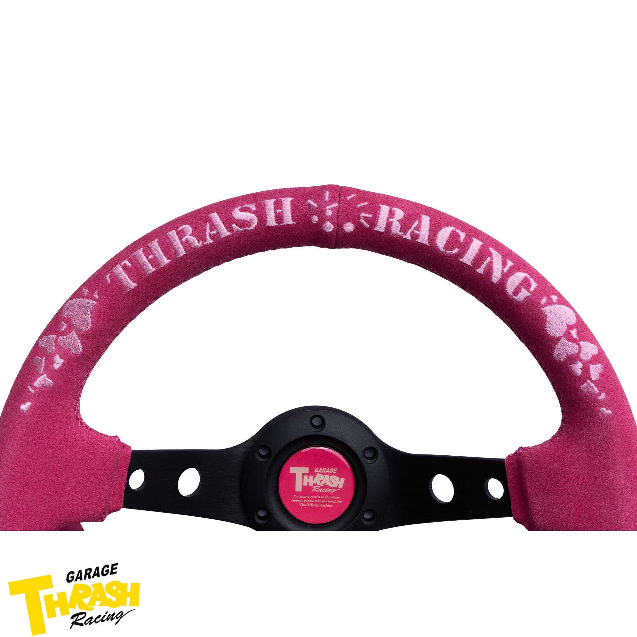 THRASH Racing [I LOVE YOU] 330MM ディープディッシュステアリング