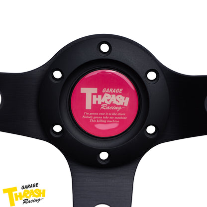 THRASH RACING I LOVE YOU 330MM ディープディッシュ レーシングハンドル