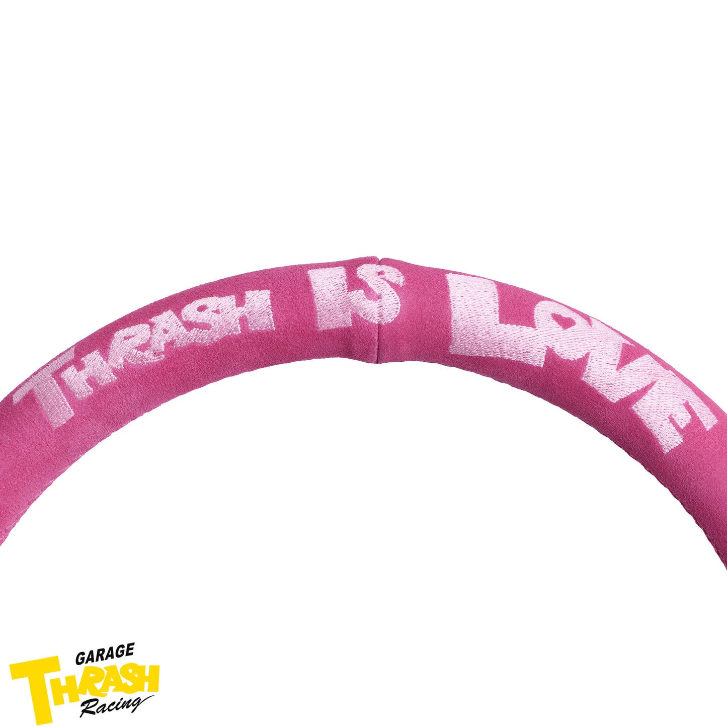 [LOVE THE WORLD] 330mm ディープディッシュステアリングホイール - スエード