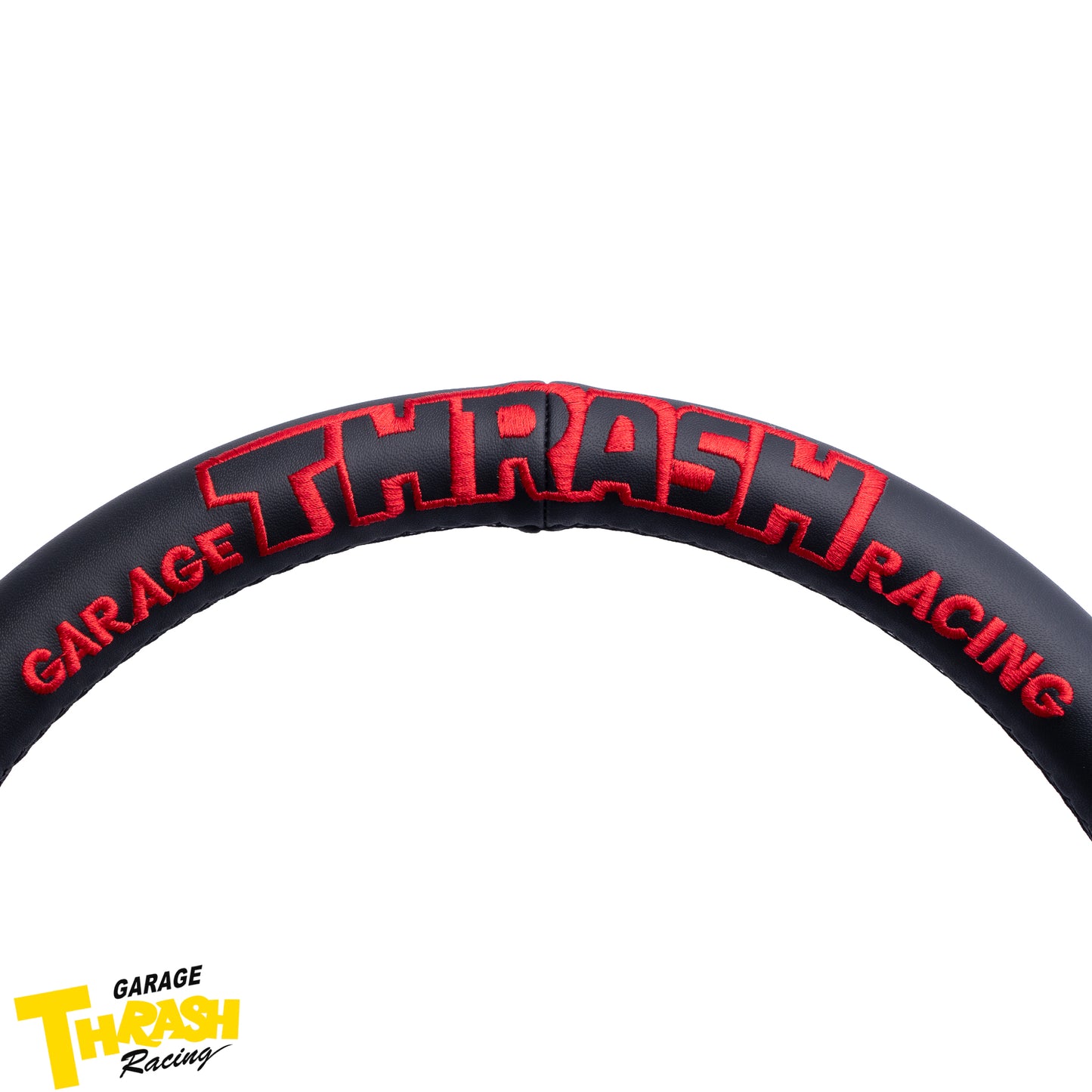 THRASH RACING RAMPAGE LIMITED 330mm レザー ディープディッシュ レーシングホイール