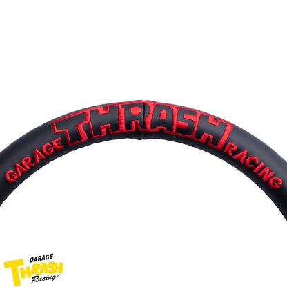 THRASH RACING RAMPAGE LIMITED 330mm レザー ディープディッシュ レーシングホイール