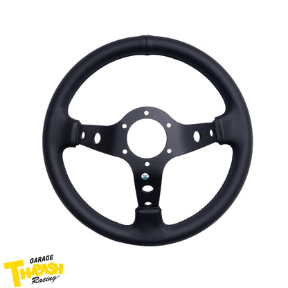 THRASH RACING RAMPAGE LIMITED 330mm レザー ディープディッシュ レーシングホイール