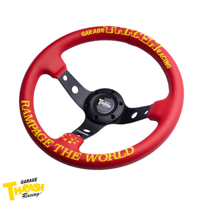 RAMPAGE LIMITED レザー [330mm] - レッド/イエロー