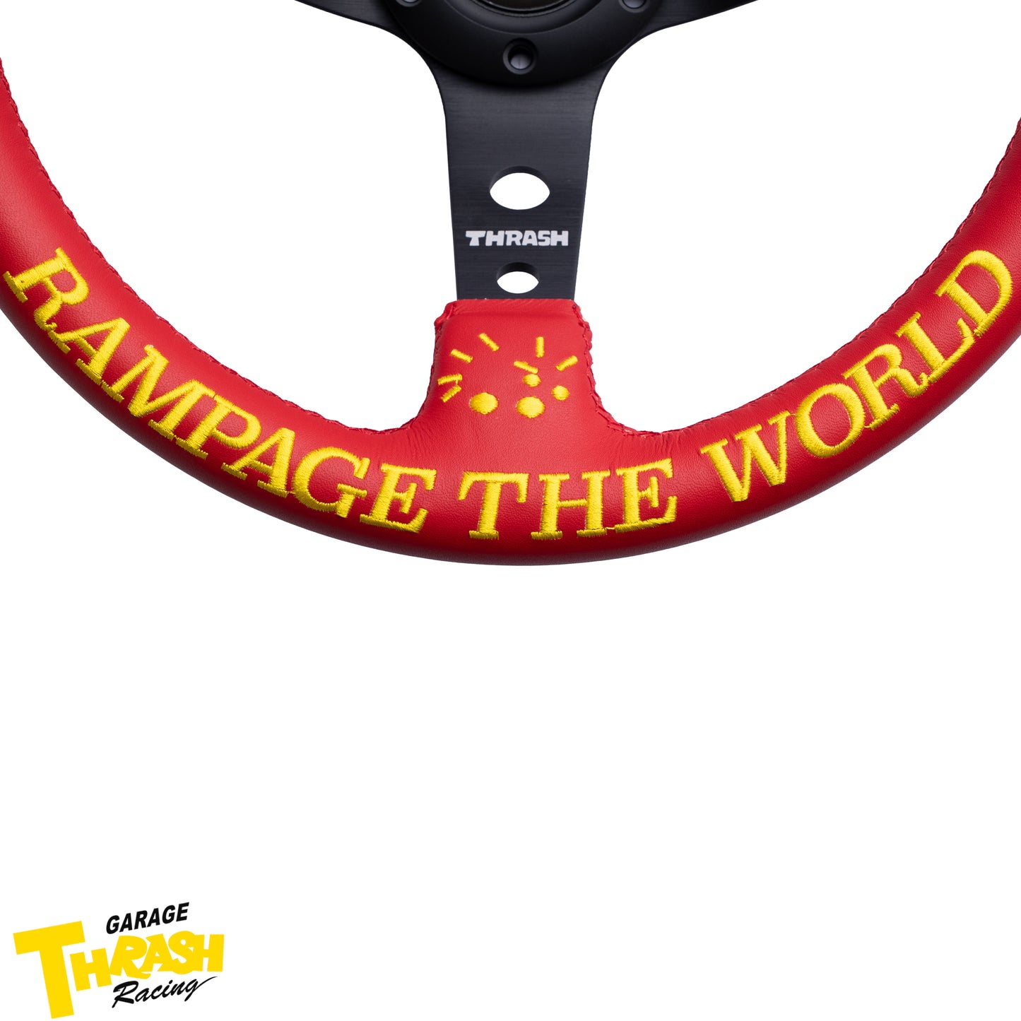 RAMPAGE LIMITED レザー [330mm] - レッド/イエロー