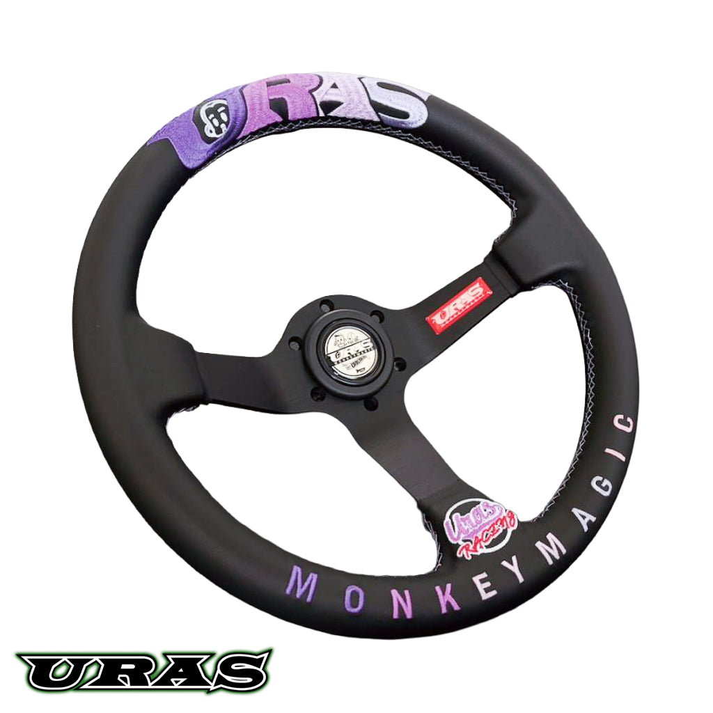 MONKEY MAGIC Steering Wheel [330mm] Purple Gradient
