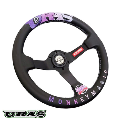 MONKEY MAGIC Steering Wheel [330mm] Purple Gradient