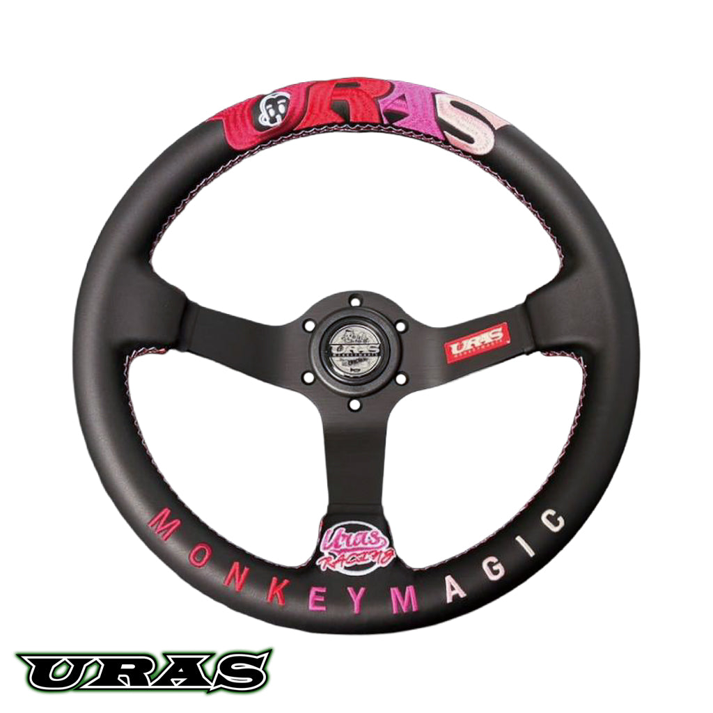 MONKEY MAGIC Steering Wheel [330mm] Rose Gradient