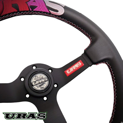 MONKEY MAGIC Steering Wheel [330mm] Rose Gradient
