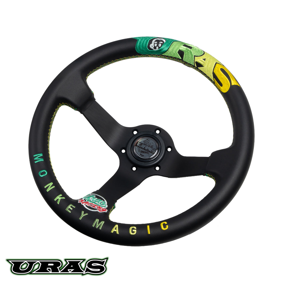 MONKEY MAGIC Steering Wheel [330mm] URAS Gradient