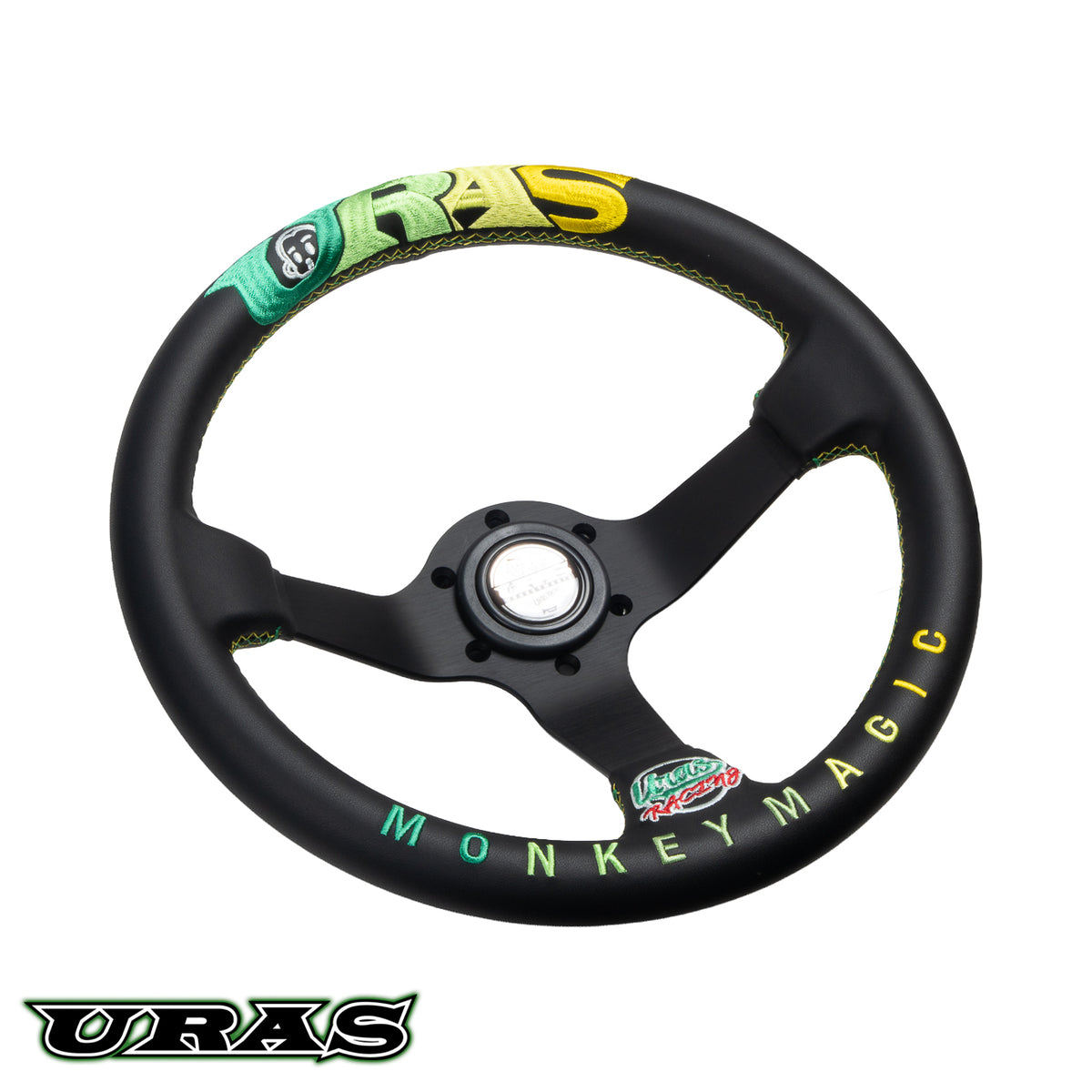 MONKEY MAGIC Steering Wheel [330mm] URAS Gradient