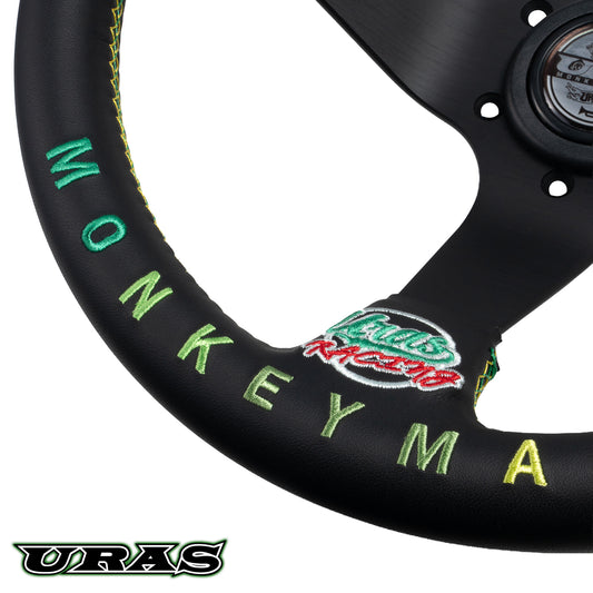 MONKEY MAGIC Steering Wheel [330mm] URAS Gradient