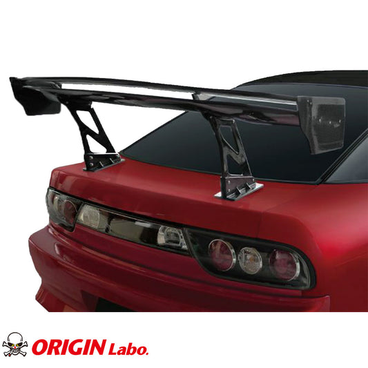 オリジンラボ GTウイング 1600mm Wウイング 3Dシェイプ 300mm(H355) カーボン