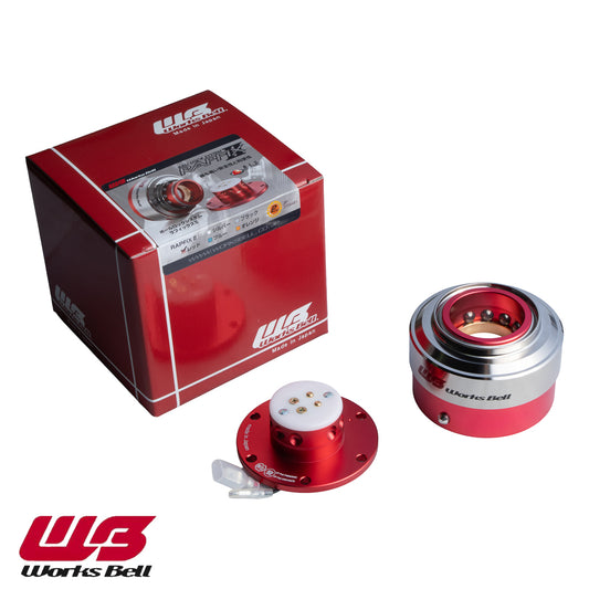RAPFIXII Quick-Release Steering Wheel Hub - Red