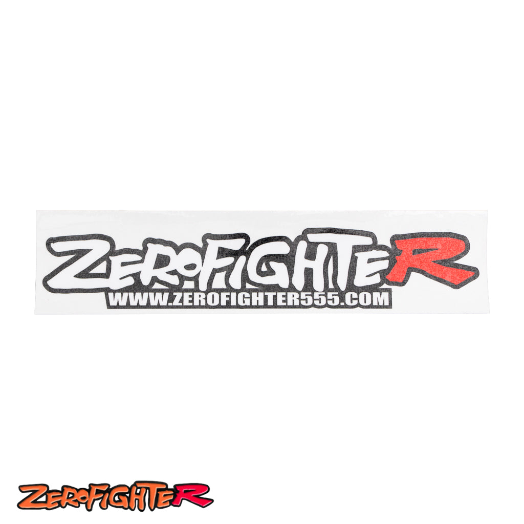 ZEROFIGHTER ショップステッカー（ホワイト）