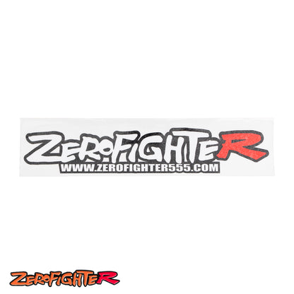 ZEROFIGHTER ショップステッカー（ホワイト）