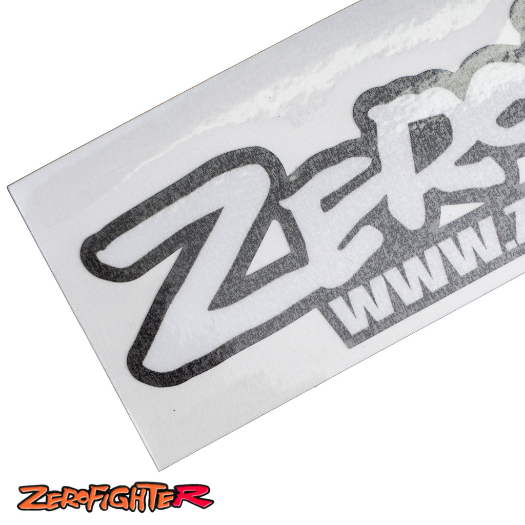 ZEROFIGHTER ショップステッカー（ホワイト）