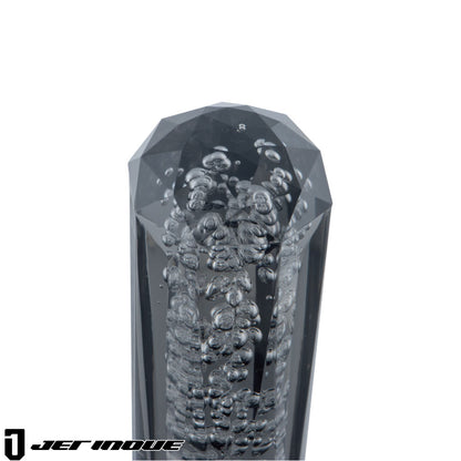 Diamond Cut Crystal Shift Knob - Smoked (3 Sizes)