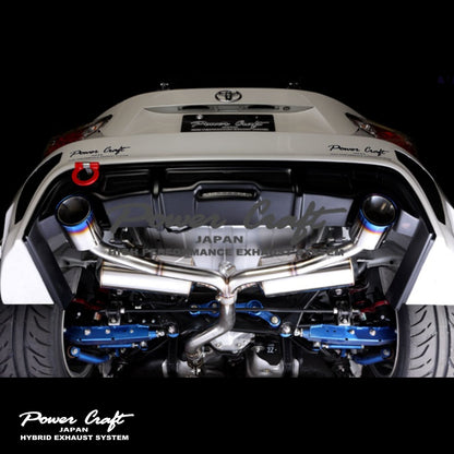 GT86/BRZ（前期/後期）ハイブリッドエキゾーストシステム コントロールバルブ付（チタンカッター）