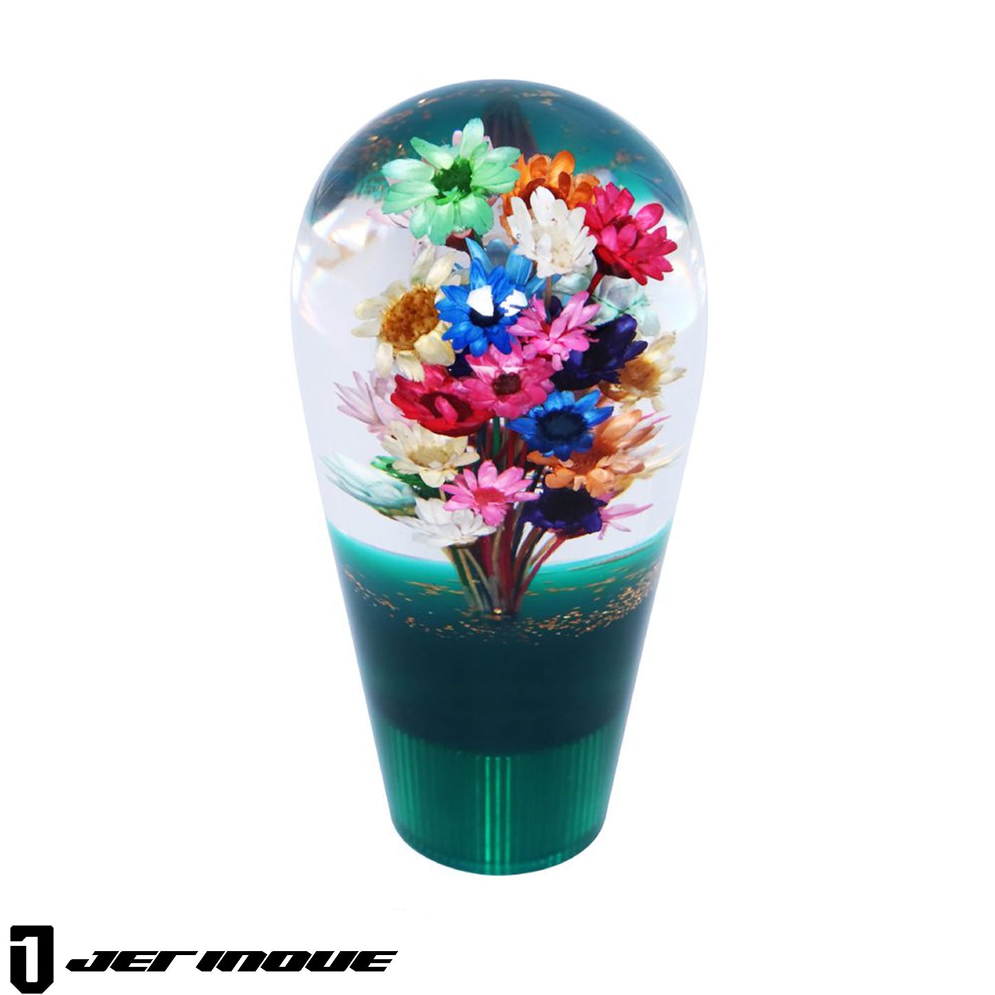 Submerged Flower Resin Shift Knob [90mm] - Bulb