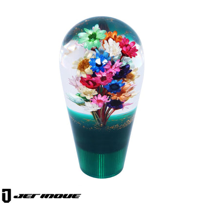 Submerged Flower Resin Shift Knob [90mm] - Bulb