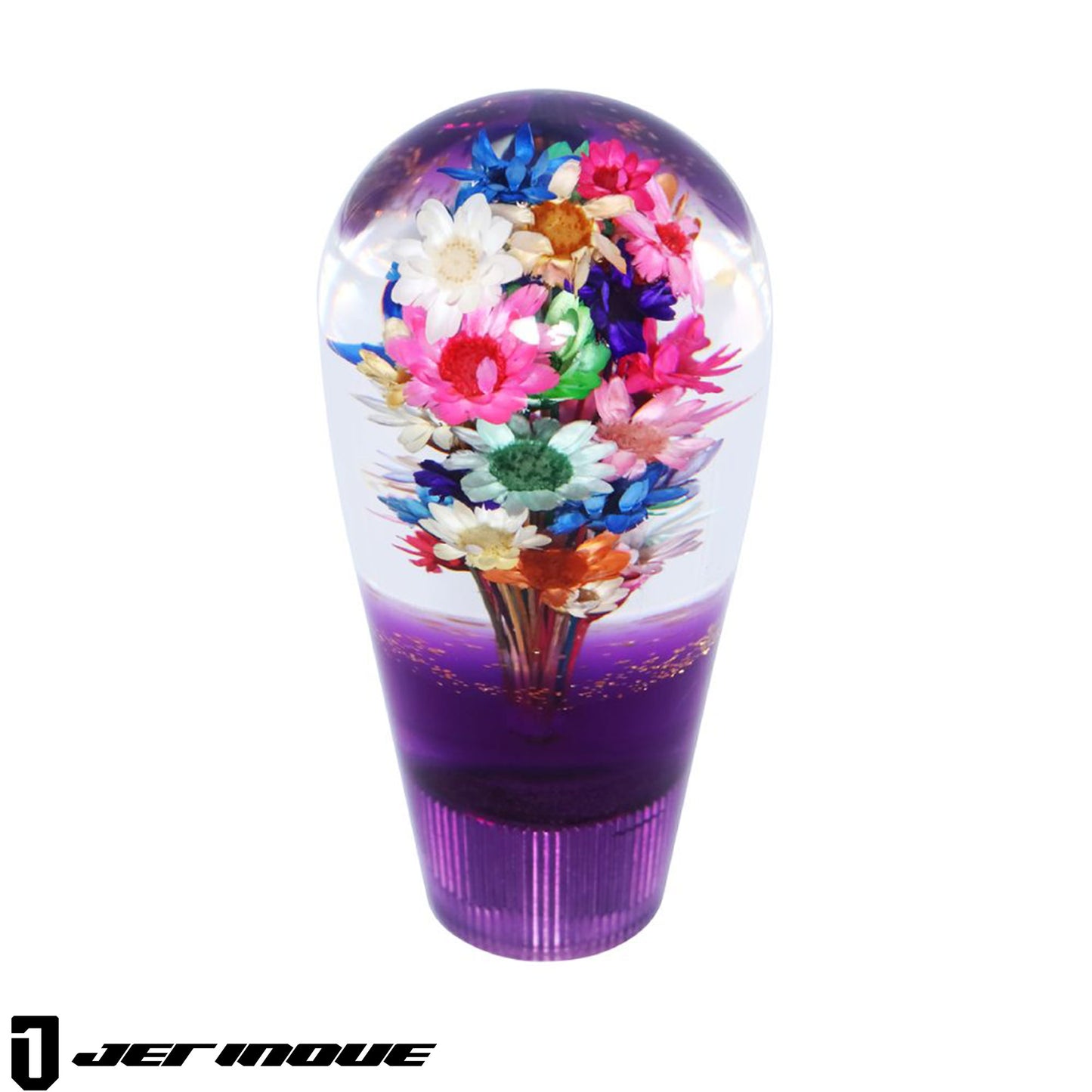 Submerged Flower Resin Shift Knob [90mm] - Bulb