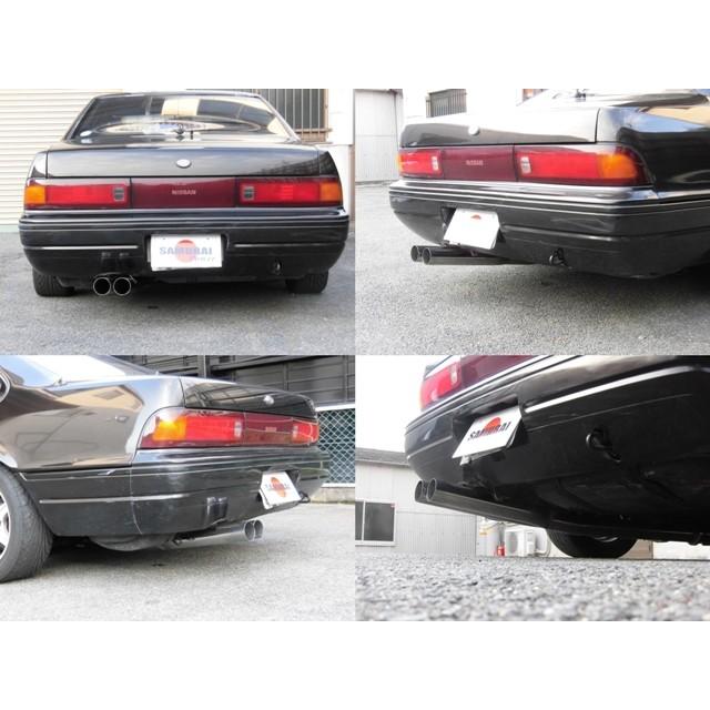 Dual Blast Pipe Cat-Back Exhaust - C33/A31