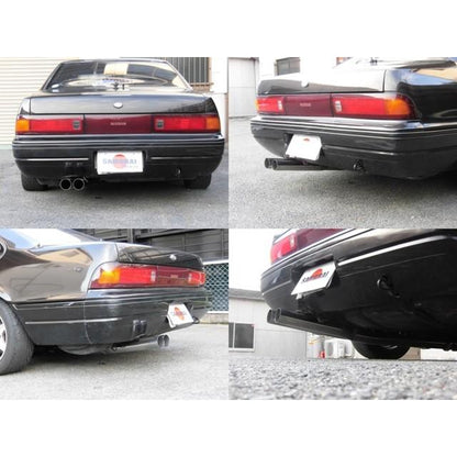 Dual Blast Pipe Cat-Back Exhaust - C33/A31