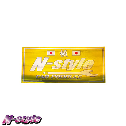 N-STYLE [M] Sticker - Gold