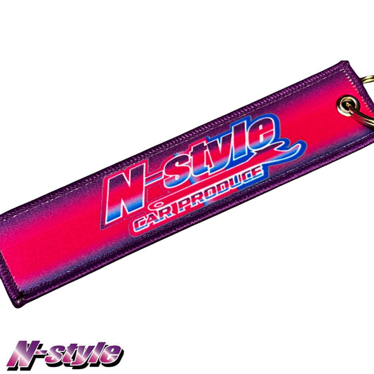 N-STYLE Car Produce Jet Tag Keychain