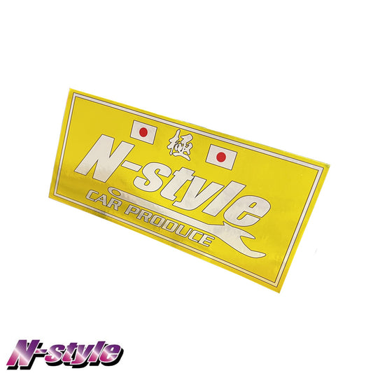N-STYLE [M] Sticker - Gold