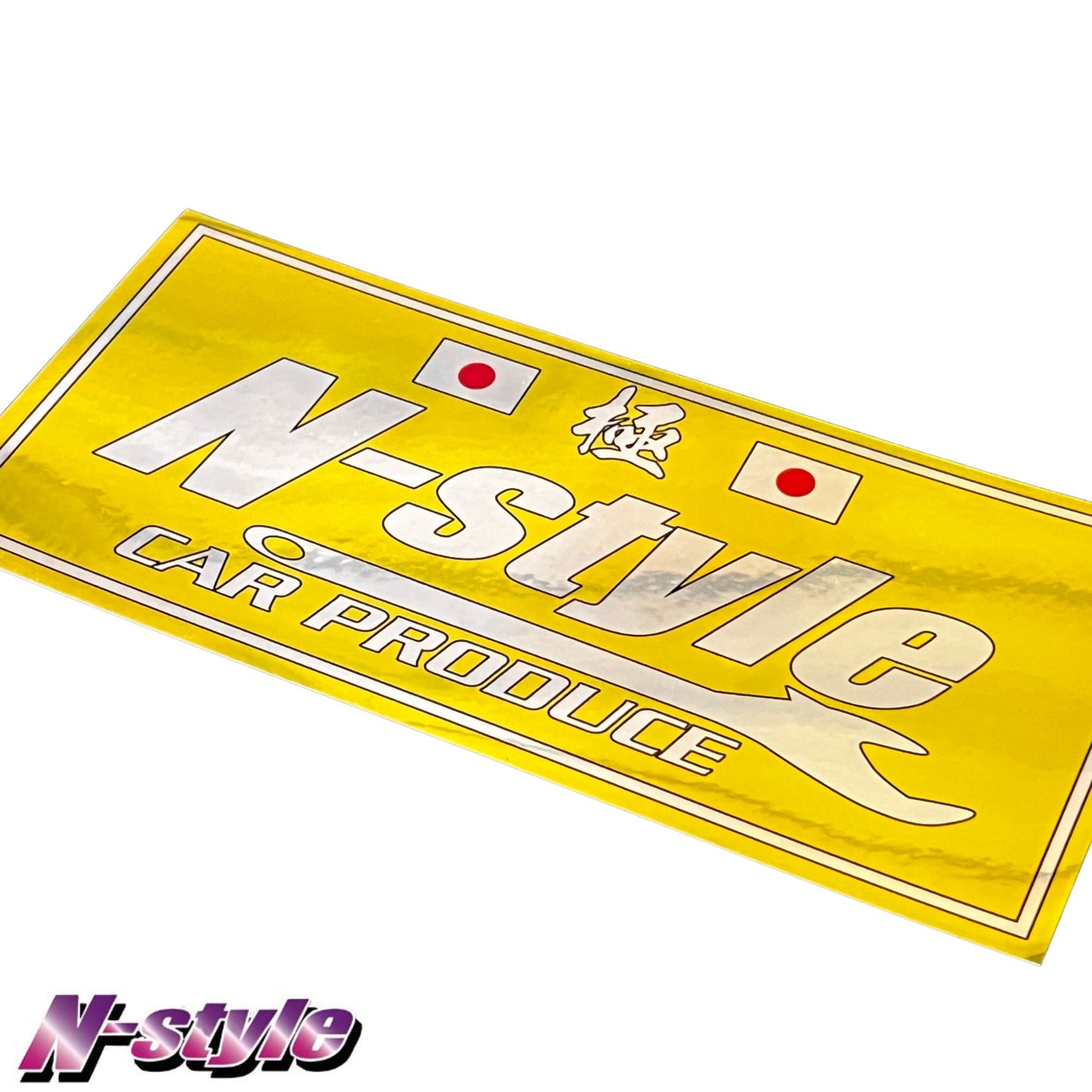 N-STYLE [M] Sticker - Gold