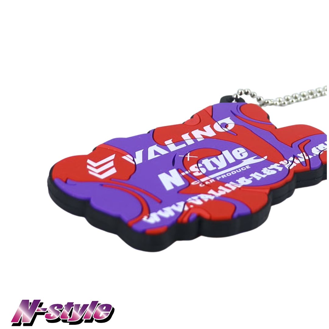 N-STYLE x VALINO Keychain - Rubberised