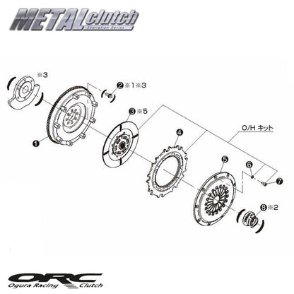 [Metal Series] 409D Single Disc Clutch - 1JZ-GTE Pull Type (JZX/Soarer/Supra)