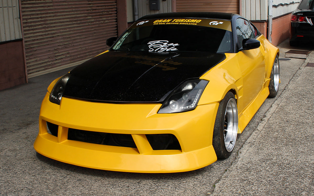 ORIGIN Labo 350Z Z33 +30mm Front Fender - Twin Duct
